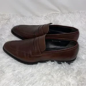 CANALI  Men \'Penny\' Dark Brown Leather Loafers Size US 10 EUR 43 661210-RF01208-510_a_.jpg?v=  main image 3